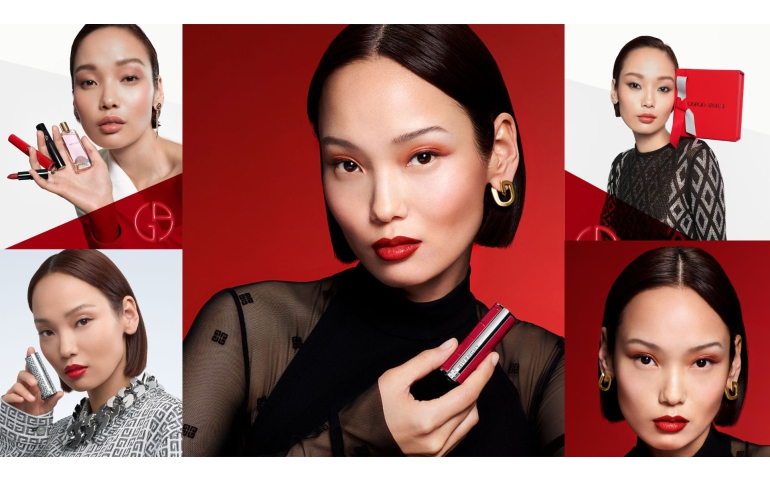 Загвар өмсөгч О.Ариунзул “Armani Beauty” брэндийн зар сурталчилгаанд тоглов